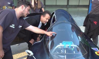 TEKNOFEST Elektrikli Araç Yarışları’nda 3 dalda ödül alan öğrencilere Başkan Yazıcı’dan özel destek