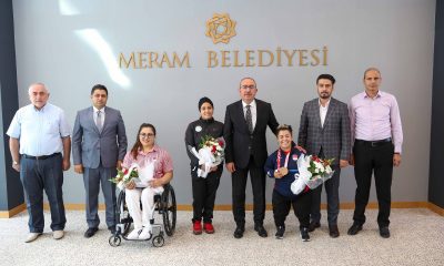 Tokyo’dan dönen sporculardan Başkan Kavuş’a teşekkür