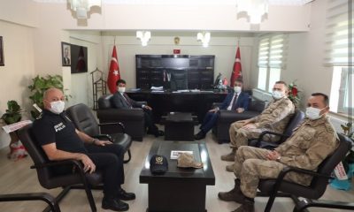 Vali Çağatay’dan Kaymakam Cankaloğlu’na ziyaret