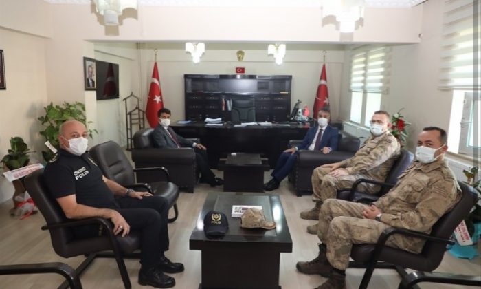 Vali Çağatay’dan Kaymakam Cankaloğlu’na ziyaret