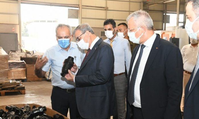 Vali Su, MTOSB’de incelemelerde bulundu