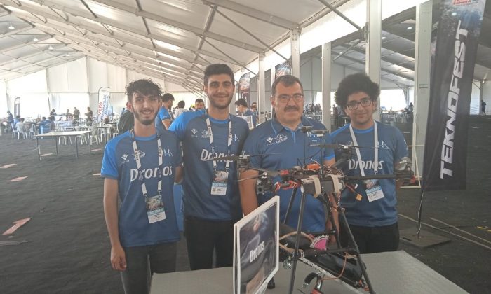 Yangın Söndürme Drone’u ile gümüş madalya kazandılar