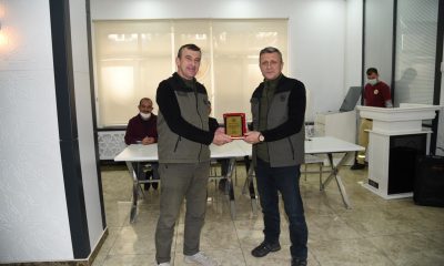 Yangınlarla mücadele eden orman personeline ödül