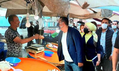 AK Parti Edremit’te yüreklere dokunuyor