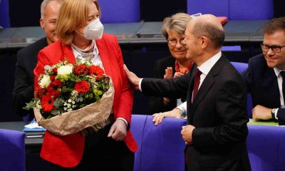 Almanya’da yeni Federal Meclis Başkanı Bearbel Bas oldu