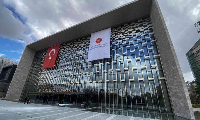 Atatürk Kültür Merkezi’nin son hali görüntülendi
