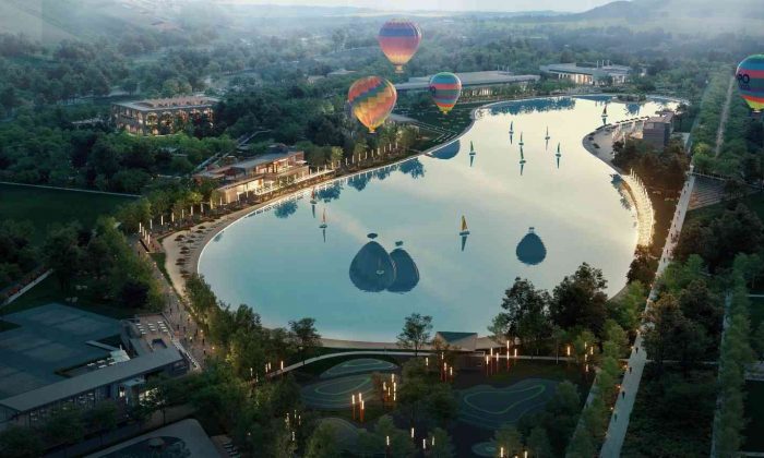 Avrupa’nın en büyük kristal lagün havuzunun üçte ikisi doldu