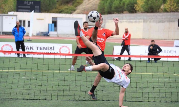 Ayak tenisinde şampiyon Pamukkale’de belirlendi