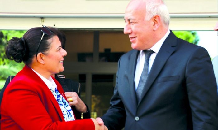 Aydın Büyükşehir Belediye Başkanı Çerçioğlu, Söke Belediye Başkanı Tuncel ile bir araya geldi