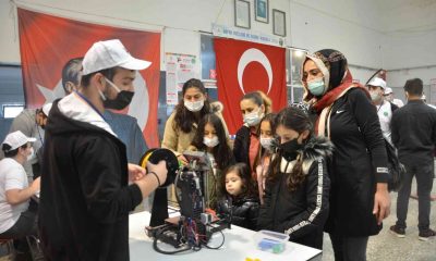 Bafra’da bilim fuarı: Öğrencilerin eserleri görücüye çıktı