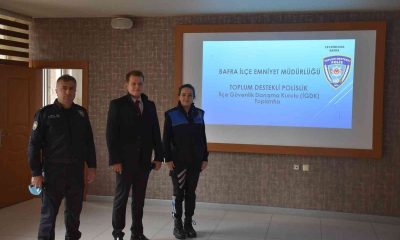 Bafra’da ‘güvenlik’ masaya yatırıldı