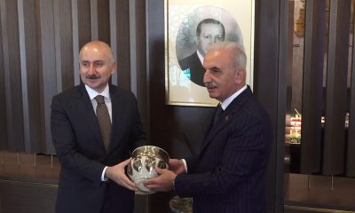 Bakan Karaismailoğlu, Başkan İsmet Yıldırım’ı ziyaret etti