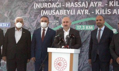 Bakan Karaismailoğlu’dan Kilis-Akbez karayolu şantiyesine ziyaret