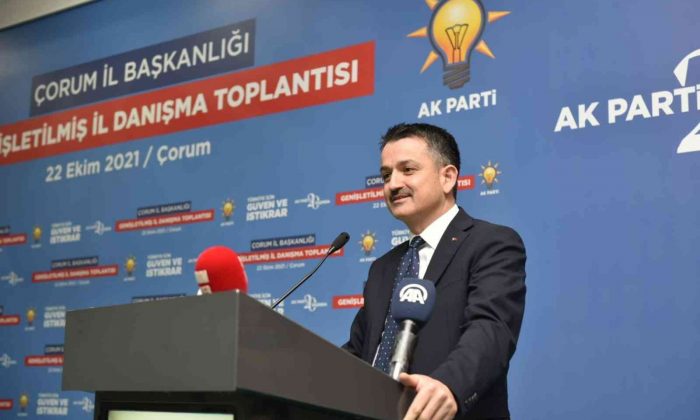 Bakan Pakdemirli: “Türkiye’nin kaderini Millet İttifakı’na terk edemeyiz”