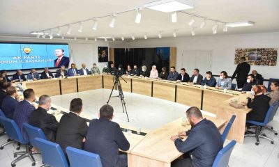 Başkan Aşgın icraatlarını il teşkilatına anlattı