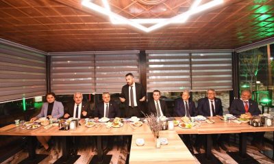 Başkan Çetin’den muhtarlar onuruna Endemik Vadi’de yemek