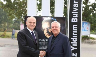 Başkan Özlü, Aziz Yıldırım’ı ağırladı