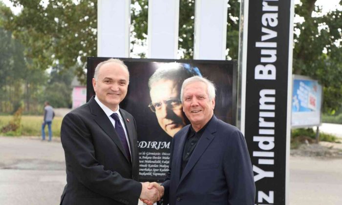 Başkan Özlü, Aziz Yıldırım’ı ağırladı