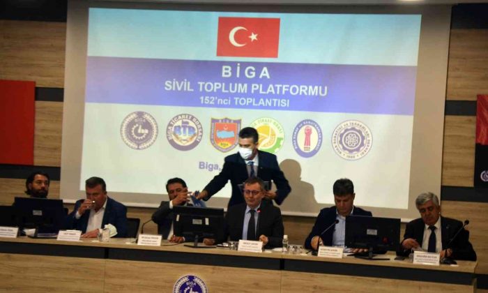 Biga´da 152.STP toplantısı yapıldı