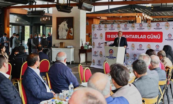 Büyükşehirden Muhtarlar Günü’ne özel kutlama