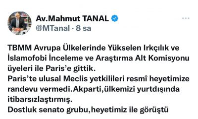 Çavuşoğlu’ndan CHP’li Tanal’a tepki: “Sayın Tanal, Fransa programımızı bu tür doğru olmayan beyanlarla gölgelemeyelim”