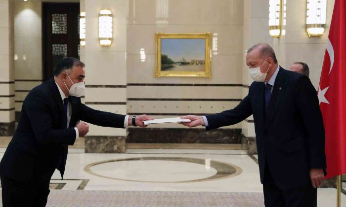 Cumhurbaşkanı Erdoğan, Azerbaycan Büyükelçisini kabul etti