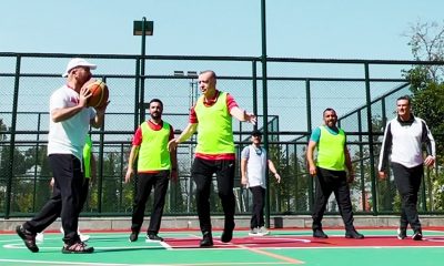 Cumhurbaşkanı Erdoğan basketbol maçı görüntülerini paylaştı