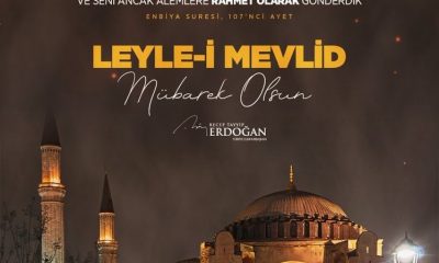 Cumhurbaşkanı Erdoğan’dan Mevlid Kandili paylaşımı