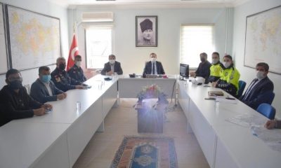 Dinar’da trafik komisyon toplantısı gerçekleştirildi