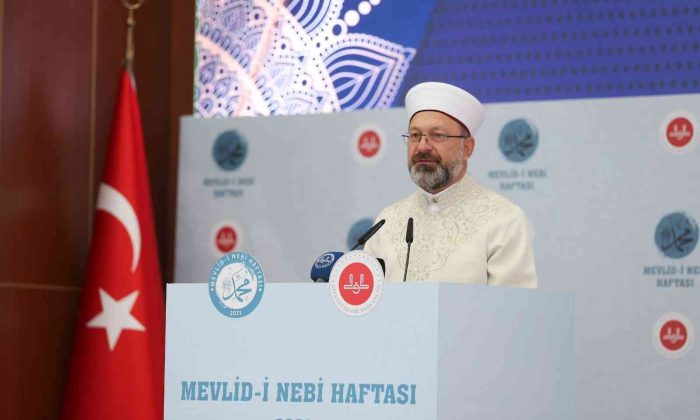 Diyanet İşleri Başkanı Erbaş: “Amacımız milletimizin her ferdinin yüreğinde var olan peygamber sevgisini daha da pekiştirmek“