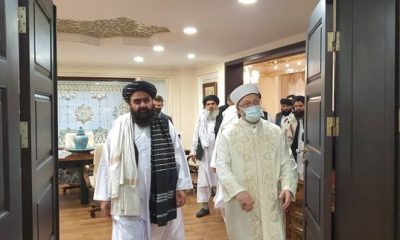 Diyanet İşleri Başkanı Erbaş, Taliban heyetini ağırladı