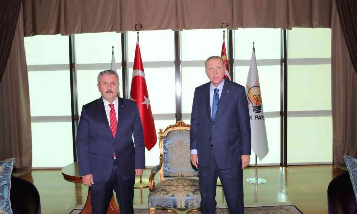 Erdoğan, BBP Genel Başkanı Destici’yi kabul etti