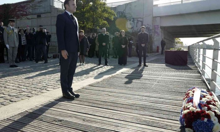Fransa tarihinde bir ilk: Cumhurbaşkanı Macron yüzlerce Cezayirlinin öldürüldüğü katliamın 60. yıldönümünü törenine katıldı