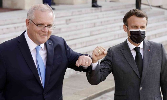 Fransa ve Avustralya liderleri “denizaltı” krizinden sonra ilk kez görüştü