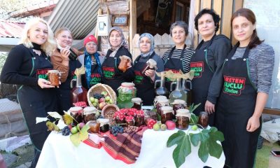 Giresun’da kadın kooperatifi üretiyor