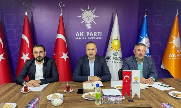 İl Koordinatörü Karagöz Bilecik ilçe başkanları toplantısına katıldı