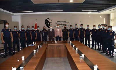 İtfaiyenin yeni neferleri göreve başladı