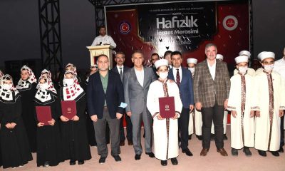 Kahta’da 57 hafız icazet aldı