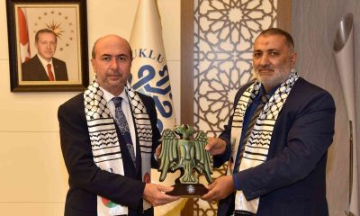 Kardeş şehir Beit Hanoun’dan Selçuklu Belediyesi’ne ziyaret