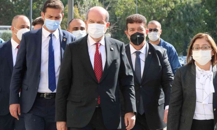 KKTC Cumhurbaşkanı Tatar’dan Başkan Şahin’e ziyaret