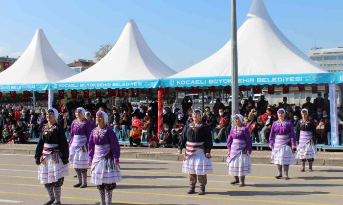 Kocaeli’de 29 Ekim coşkusu