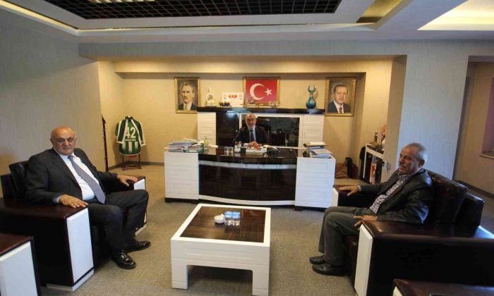 Konya Pancar Ekicileri Kooperatifi Başkanı Erkoyuncu’dan AK Parti’ye ziyaret