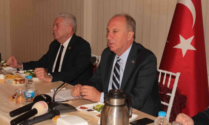 Muharrem İnce’den ilginç parti birleştirme teklifi: “İttifak yerine partileri birleştirin iki ayrı yerde fatura ödemeyin”