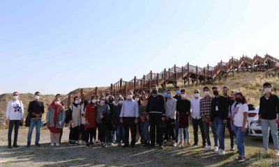 (Özel) Altıntepe Kalesi turizme açılmak için gün sayıyor