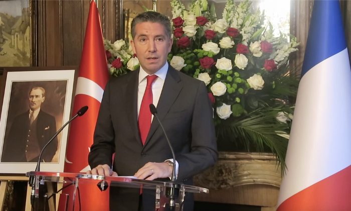 Paris Büyükelçiliğinde Cumhuriyet Bayramı resepsiyonu