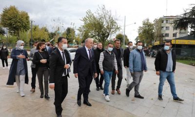 Şehrin en büyük parkı açılış için gün sayıyor