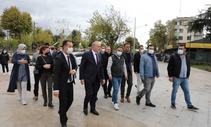 Şehrin en büyük parkı açılış için gün sayıyor