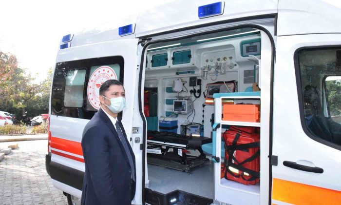 Sındırgı 112 Acil Sağlık İstasyonuna yeni ambulans