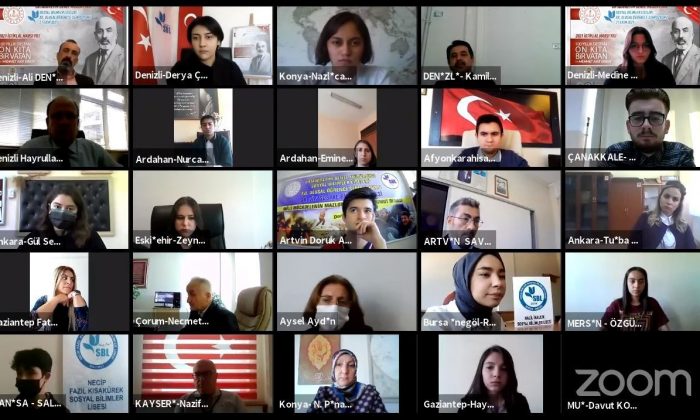 Sosyal Bilimler Liseleri 12. Ulusal Öğrenci Sempozyumu gerçekleştirildi