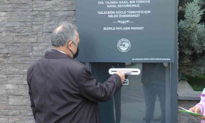 Talas’ta ‘100. Yıla Mektup’ kampanyası